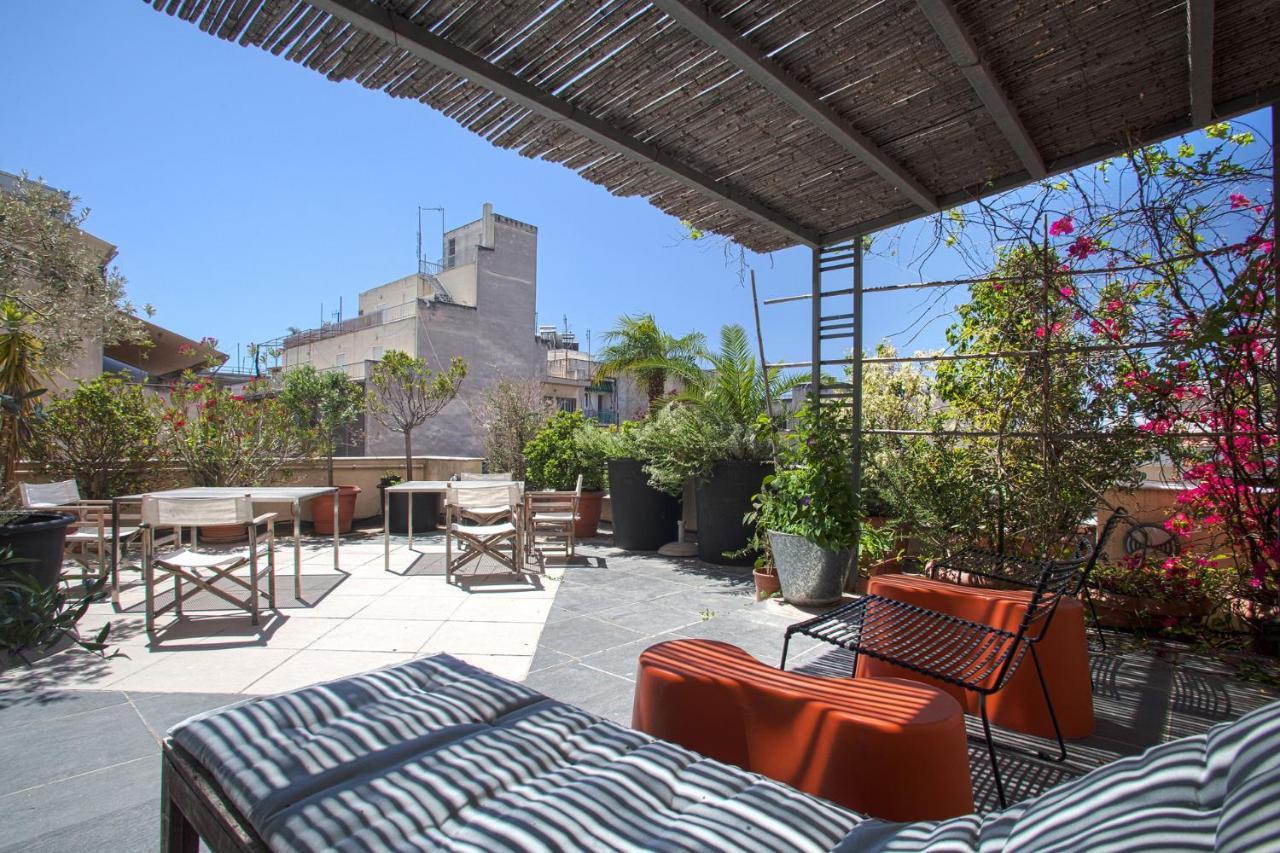 Apartamento Bauhaus Building With Green Roof Top Terrace - Ep16 Atenas Exterior foto