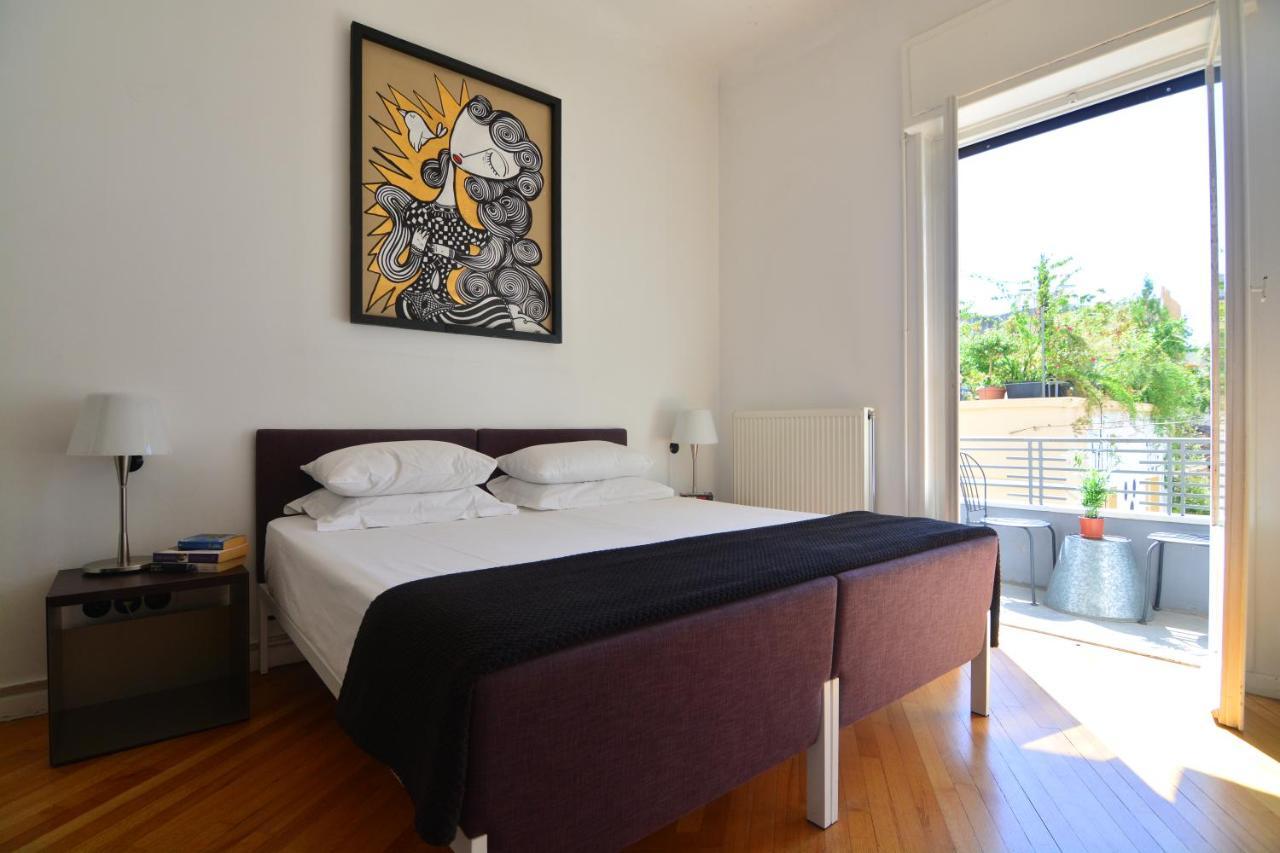 Apartamento Bauhaus Building With Green Roof Top Terrace - Ep16 Atenas Exterior foto