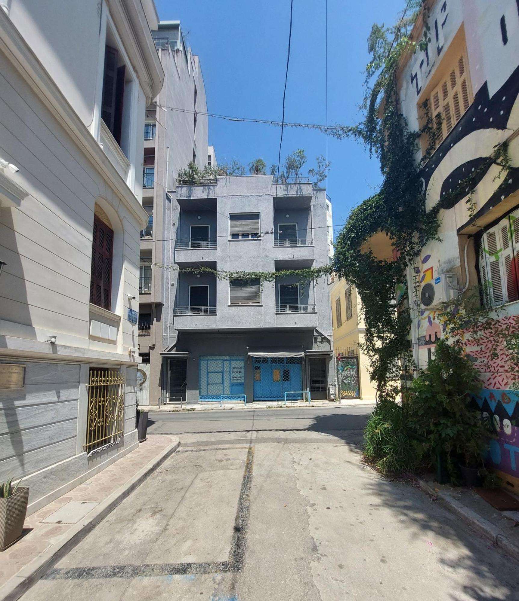 Apartamento Bauhaus Building With Green Roof Top Terrace - Ep16 Atenas Exterior foto